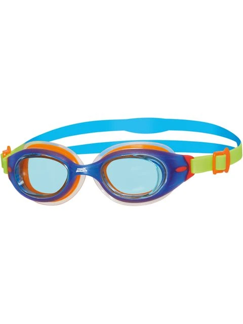 Zoggs Little Sonic Air Goggles - Blue Tint/Blue/Green 1 Zoggs Little Sonic Air Goggles - Blue Tint/Blue/Green