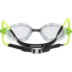 Zoggs Predator Goggles - Clear/Black/Lime -Swimmer Store zoggs predator clear goggles black lime 334863 2