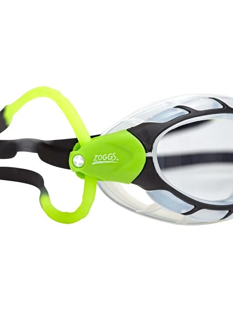 Zoggs Predator Goggles Small Fit - Black/Lime/Clear 4 Zoggs Predator Goggles Small Fit - Black/Lime/Clear - Image 4