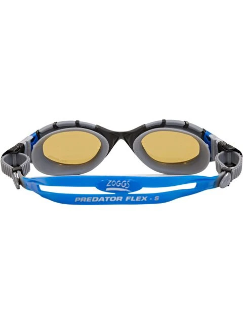 Zoggs Predator Flex Polarized Ultra Goggles Small Fit - Copper/Black/Blue 3 Zoggs Predator Flex Polarized Ultra Goggles Small Fit - Copper/Black/Blue - Image 3