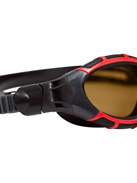 Zoggs Predator Flex Polarized Ultra Goggles Small Fit - Copper/Red/Black 4 Zoggs Predator Flex Polarized Ultra Goggles Small Fit - Copper/Red/Black - Image 4