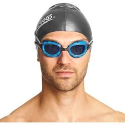 Zoggs Predator Goggles - Smoke/Blue/Black 15 Zoggs Predator Goggles - Smoke/Blue/Black -Swimmer Store zoggs predator smoked goggles blue black 335863 5