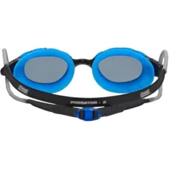 Zoggs Predator Goggles Small Fit - Smoke/Blue/Black -Swimmer Store zoggs predator smoked goggles small fit blue black 335862 2
