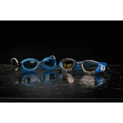 Zoggs Predator Goggles Small Fit - Smoke/Blue/Black -Swimmer Store zoggs predator smoked goggles small fit blue black 335862 8