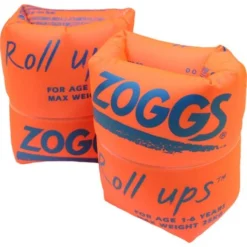 Zoggs Roll Ups Arm Bands - Orange