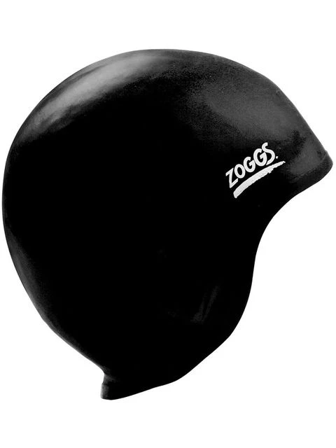 Zoggs Ultra Fit Swim Cap - Black 1 Zoggs Ultra Fit Swim Cap - Black