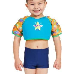 Zoggs Water Wings Vest - Super Star -Swimmer Store zoggs water wings vest super star 465525 spst 3