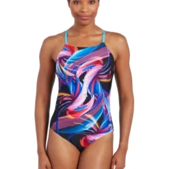 Zoggs Y-Closeback One Piece - Colour Flow 8 Zoggs Y-Closeback One Piece - Colour Flow -Swimmer Store zoggs y closeback one piece colour flow 462367 clfw 2