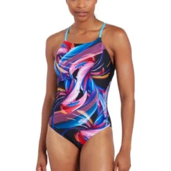 Zoggs Y-Closeback One Piece - Colour Flow 9 Zoggs Y-Closeback One Piece - Colour Flow -Swimmer Store zoggs y closeback one piece colour flow 462367 clfw 3