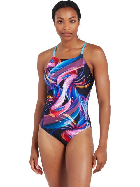 Zoggs Y-Closeback One Piece - Colour Flow 4 Zoggs Y-Closeback One Piece - Colour Flow - Image 4