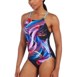 Zoggs Y-Closeback One Piece - Colour Flow 10 Zoggs Y-Closeback One Piece - Colour Flow -Swimmer Store zoggs y closeback one piece colour flow 462367 clfw 4