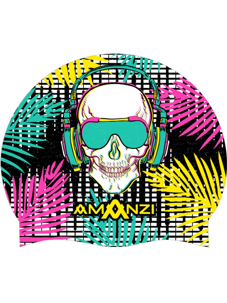 Swimmer Store 28 Swimmer Store -Swimmer Store amanzi tropiskull swim cap am01223 1